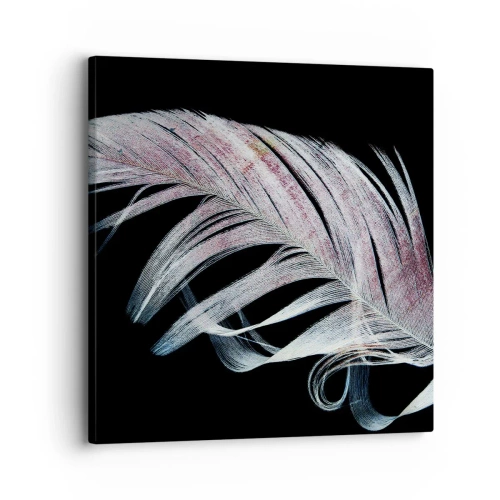 Schilderen op canvas - Denk aan aanraking - 30x30 cm