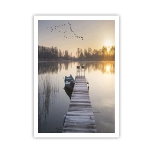 Poster - Ik ben zo terug - 70x100 cm