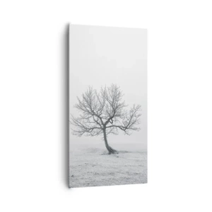 Schilderen op canvas - Tegen het niets - 65x120 cm