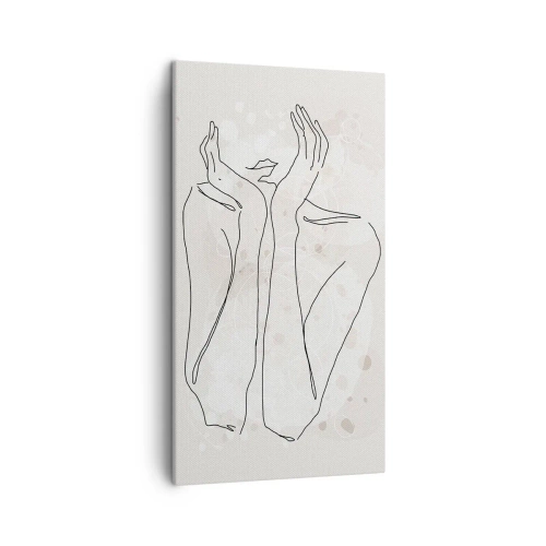 Schilderen op canvas - Een dromerig moment - 45x80 cm
