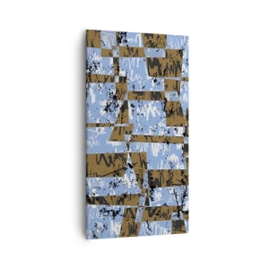 Schilderen op canvas - Een niet-menselijke knipsel - 55x100 cm