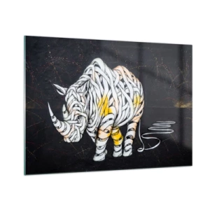 Schilderen op glas - Hardvochtigheid is een mythe - 100x70 cm