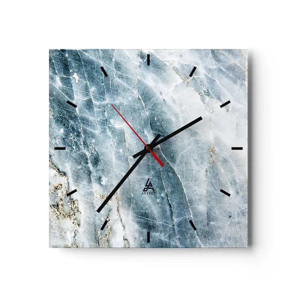 Wandklok - Klok - Ijs wereld - 30x30 cm