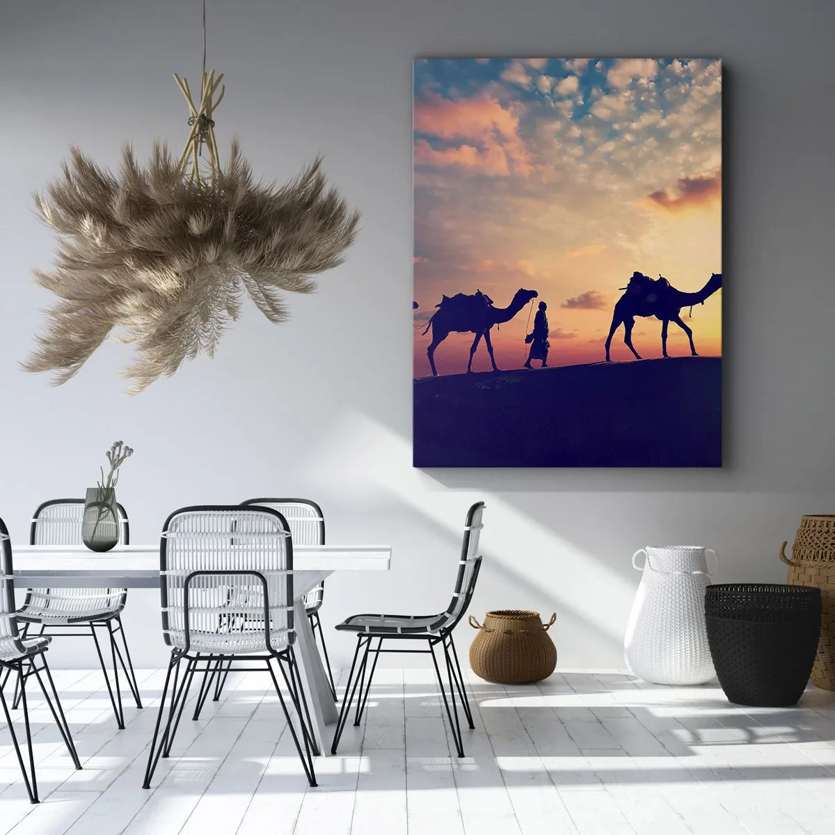 Schilderen op canvas - De mysterieuze geest van het Oosten - 50x70 cm