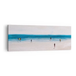 Schilderen op canvas - Een natuurlijke behoefte - 140x50 cm