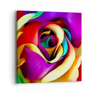 Schilderen op canvas - Het is onmogelijk - 40x40 cm