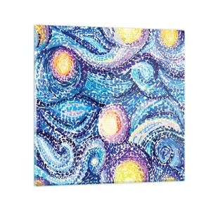 Schilderen op glas - Naar een schilderij van van Gogh - 40x40 cm