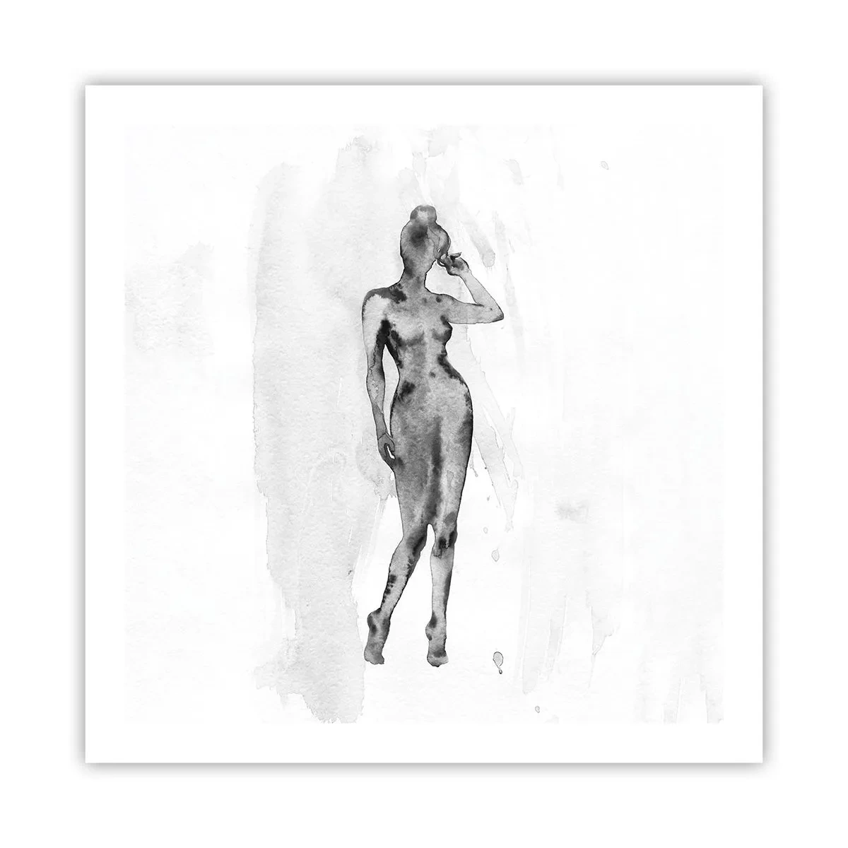 Poster - Een onderzoek naar het ideaal van vrouwelijkheid - 60x60 cm