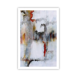 Poster - Een stok op het water - 61x91 cm