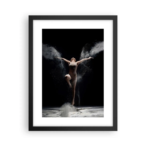 Poster in een zwarte lijst - Elfen bestaan - 30x40 cm