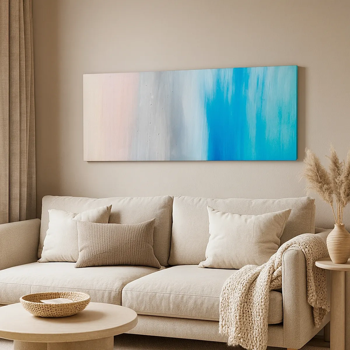 Schilderen op canvas - Elementen: lucht - 30x30 cm