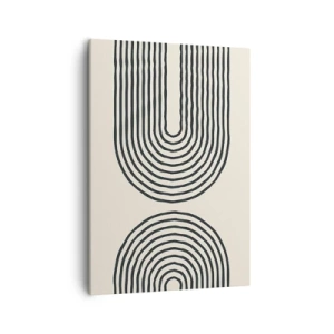 Schilderen op canvas - In een ogenblik ... - 50x70 cm