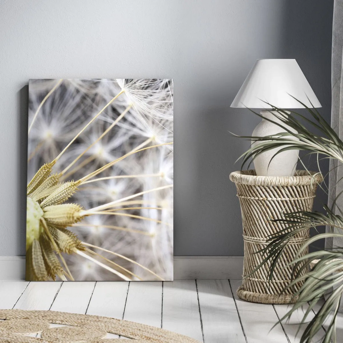 Schilderen op canvas - Net voor vertrek - 45x80 cm