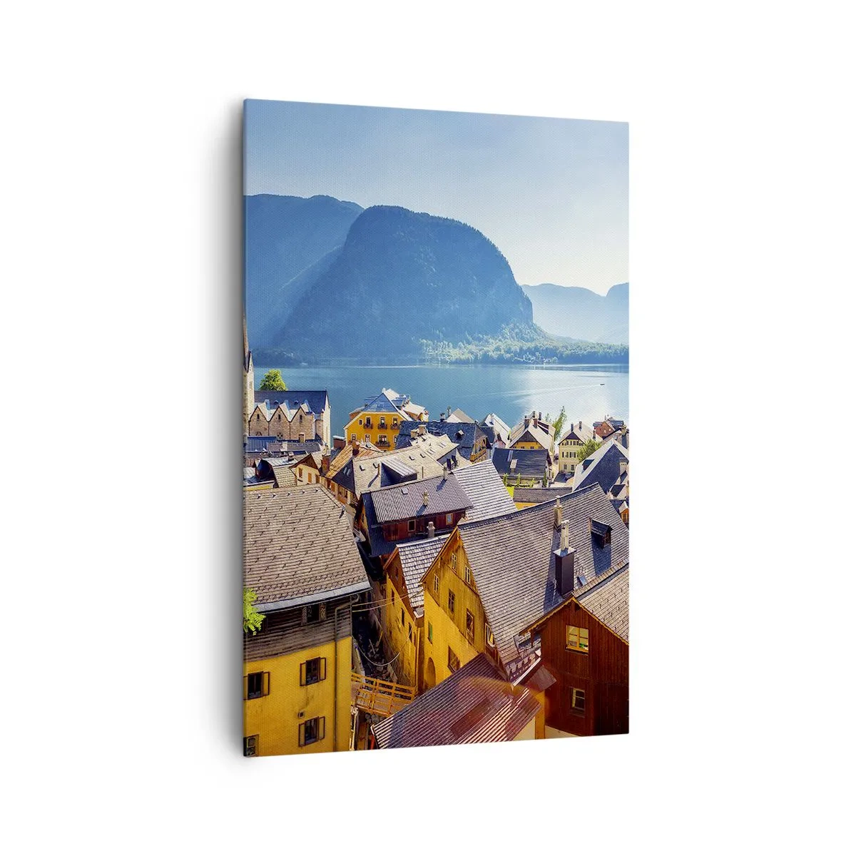 Schilderen op canvas - Het kan niet meer schilderachtiger zijn - 80x120 cm