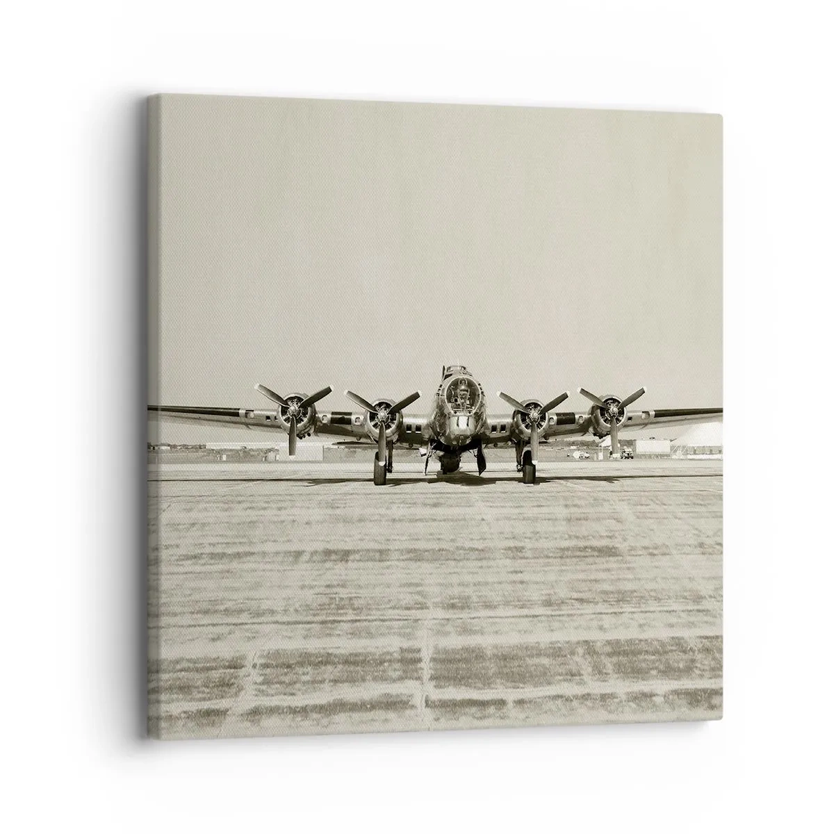 Schilderen op canvas - Zoals altijd klaar - 30x30 cm