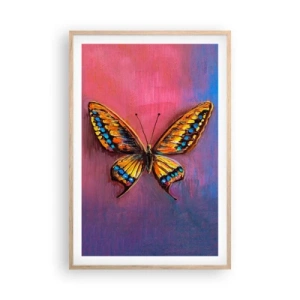 Een poster in een licht eiken lijst - Een juweel van de natuur - 61x91 cm