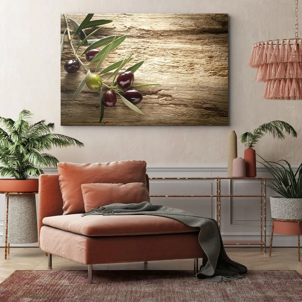 Schilderen op canvas - Rechtstreeks uit de natuur - 120x80 cm