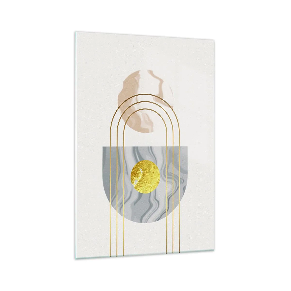 Schilderen op glas - Helderheid en schittering - 70x100 cm