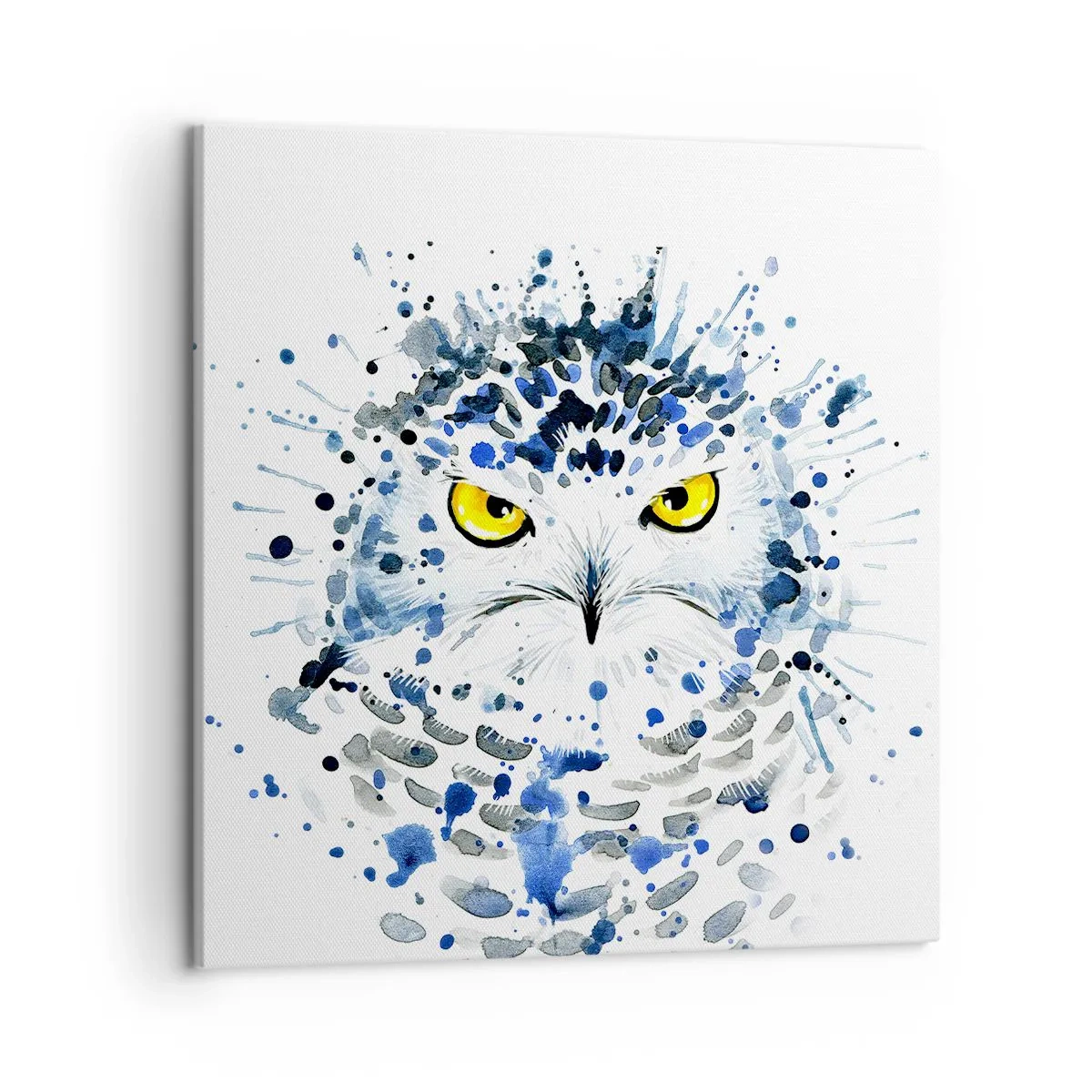 Schilderen op canvas - Recht in de ogen - 50x50 cm