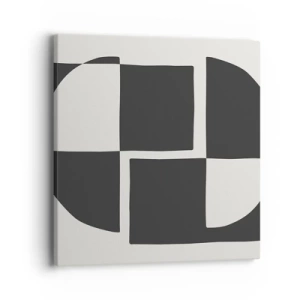 Schilderen op canvas - Antithese - synthese - 40x40 cm