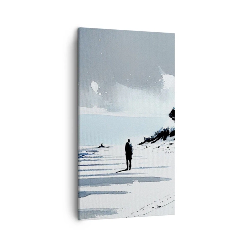Schilderen op canvas - Alleen - 45x80 cm