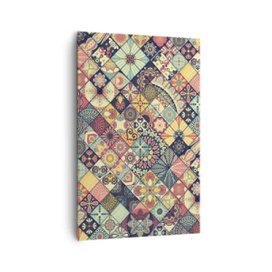 Schilderen op canvas - Marokkaanse sfeer - 80x120 cm