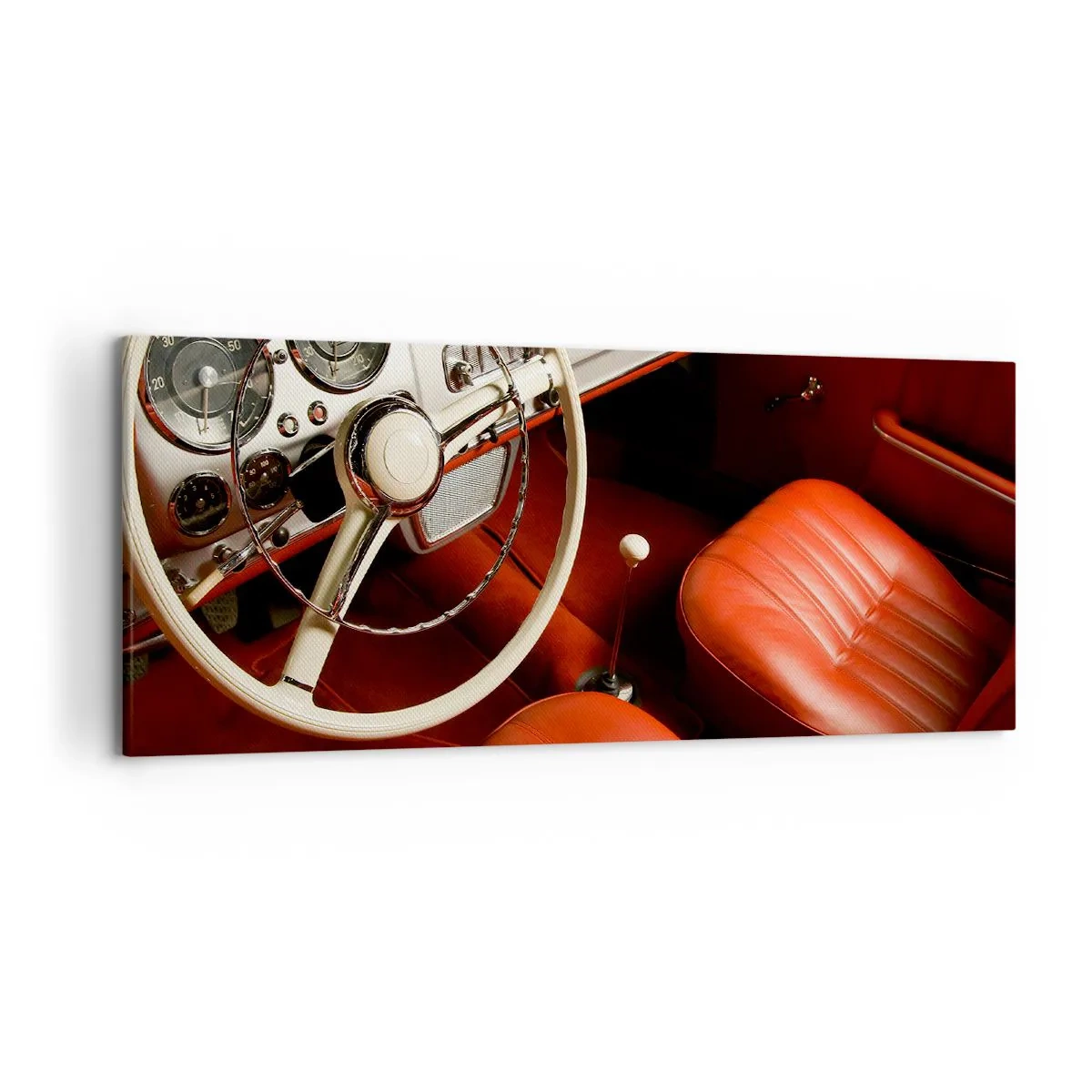 Schilderen op canvas - Vintage luxe - 120x50 cm