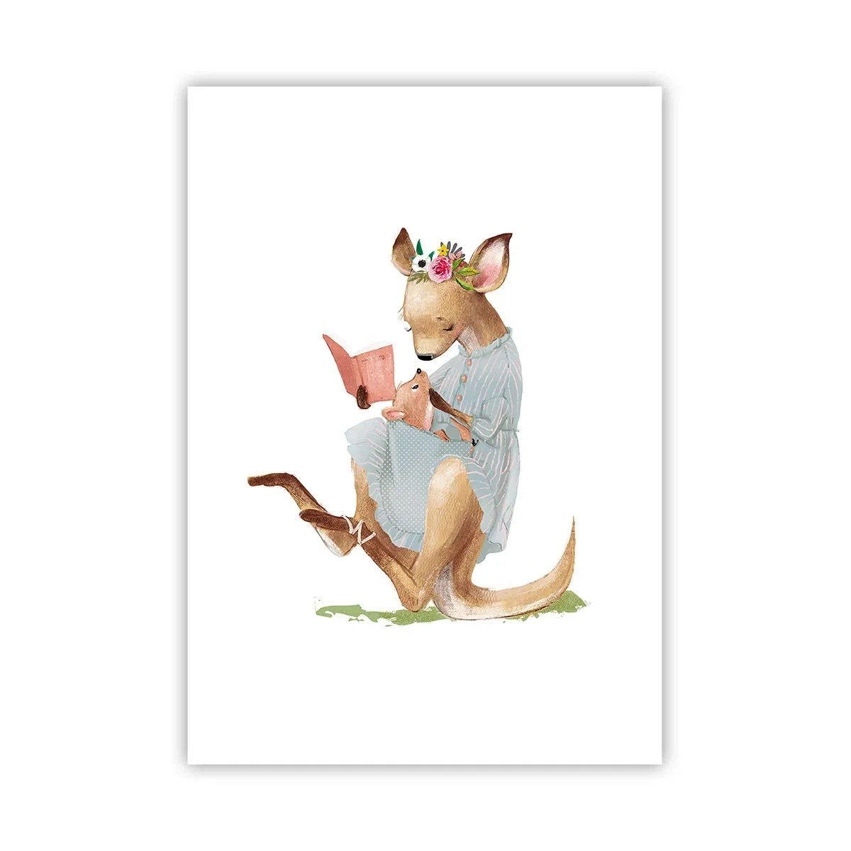 Poster - Lees me voor mama - 70x100 cm