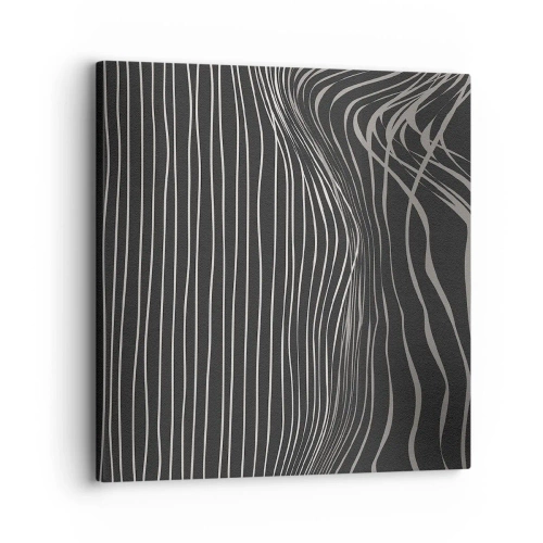 Schilderen op canvas - Ritme en accent - 30x30 cm