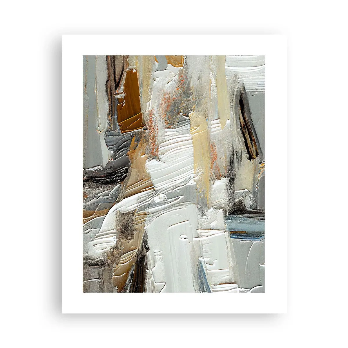 Poster - Kleurrijke lagen - 40x50 cm