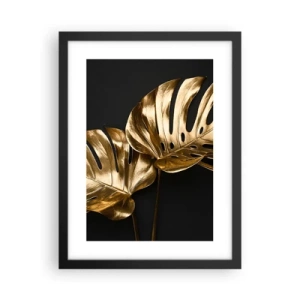 Poster in een zwarte lijst - De schatten van de natuur - 30x40 cm