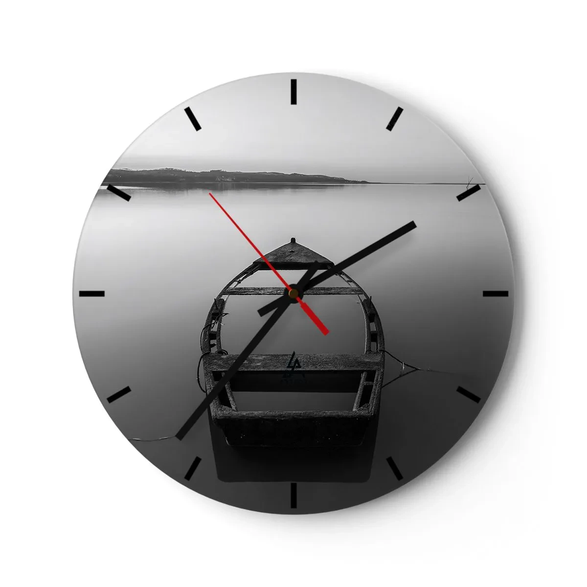 Wandklok - Klok - Verlangen en melancholie - 40x40 cm