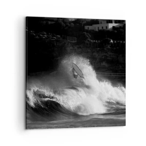 Schilderen op canvas - Uitdaging aanvaard! - 50x50 cm