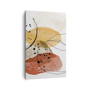 Schilderen op canvas - Als lichte, transparante lucht - 80x120 cm