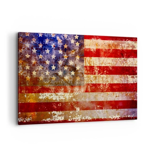 Schilderen op canvas - Glorie vervaagt niet - 100x70 cm