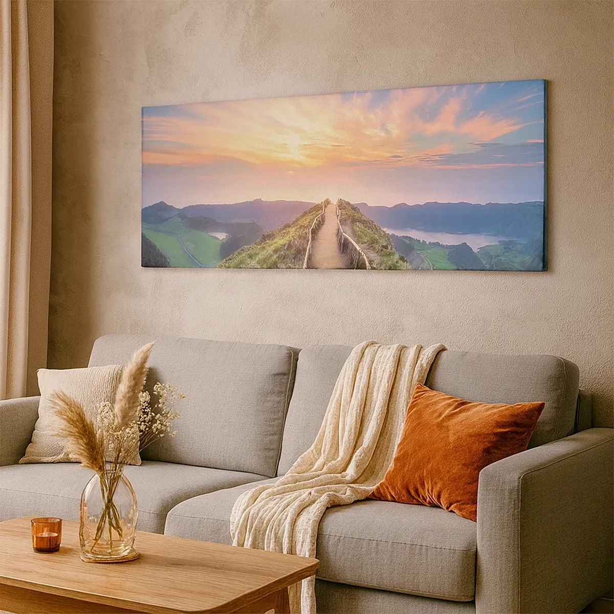 Schilderen op canvas - Dicht bij de hemel - 30x30 cm