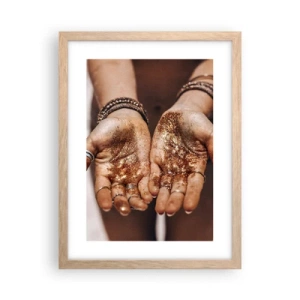 Een poster in een licht eiken lijst - Een cadeau voor jou - 30x40 cm