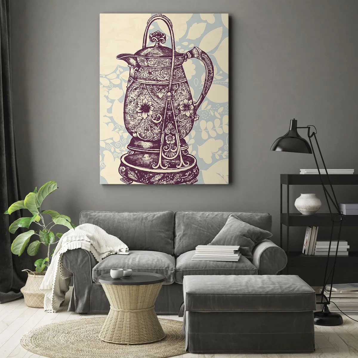 Schilderen op canvas - De schoonheid van het dagelijks leven - 50x70 cm