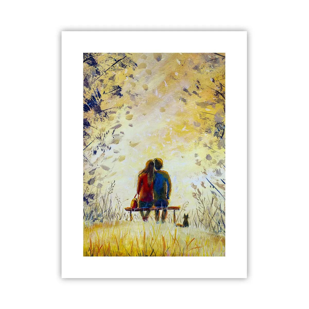 Poster - Een magisch moment - 30x40 cm