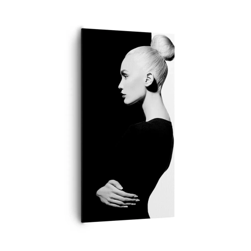 Schilderen op canvas - Gewoon een vrouw - 65x120 cm