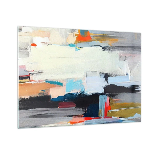 Schilderen op glas - Is er een methode? - 100x70 cm