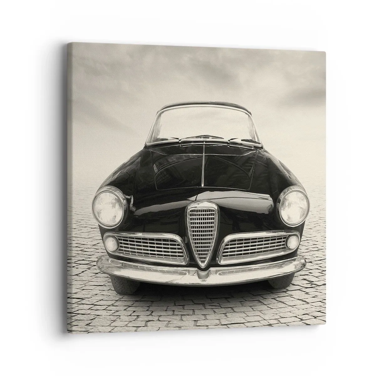 Schilderen op canvas - Je moet gewoon van me houden - 40x40 cm