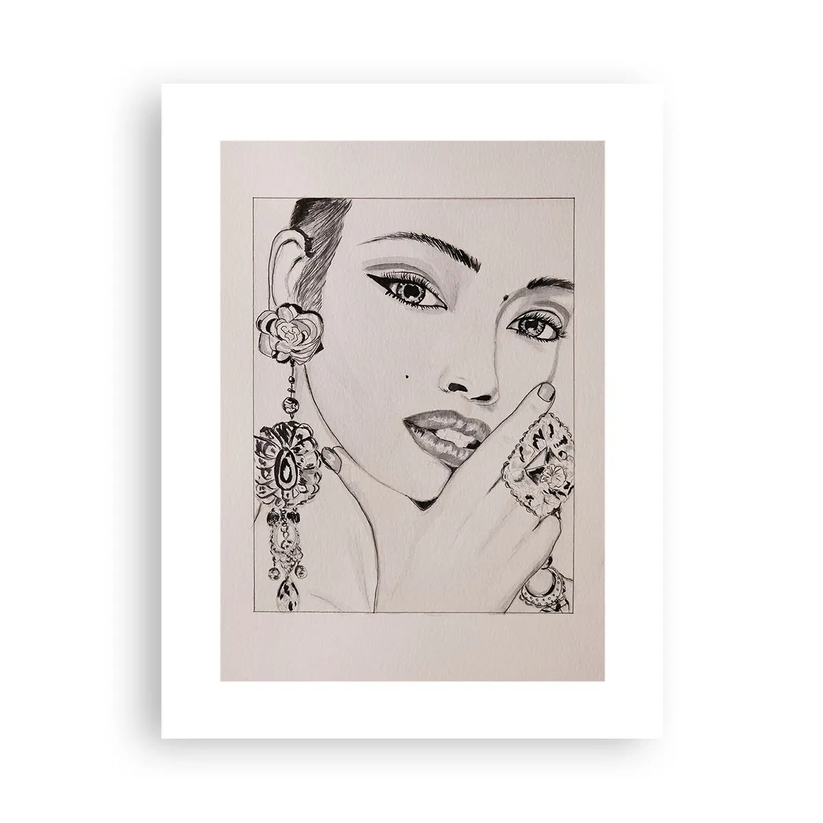 Poster - Het mooiste juweeltje - 30x40 cm