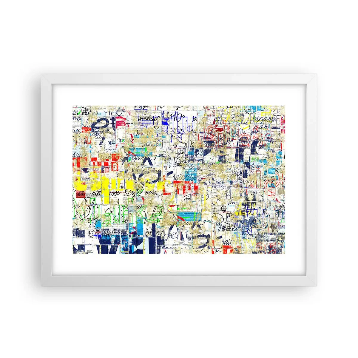 Poster in een witte lijst - Het is gewoon een lust voor het oog - 40x30 cm