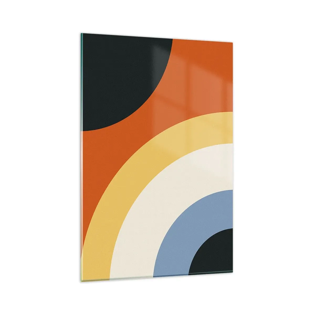 Schilderen op glas - Naar mezelf toe - 80x120 cm