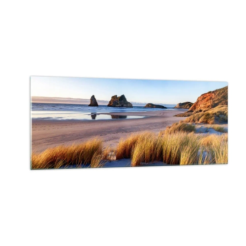 Schilderen op glas - Voor rustzoekers - 100x40 cm