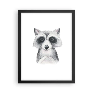 Poster in een zwarte lijst - Een moment om te verhuizen - 30x40 cm