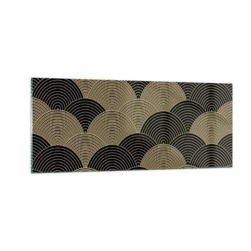Schilderen op glas - Eenheid in veelheid - 100x40 cm