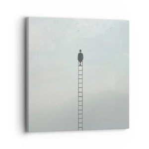 Schilderen op canvas - Stap verder op! - 30x30 cm