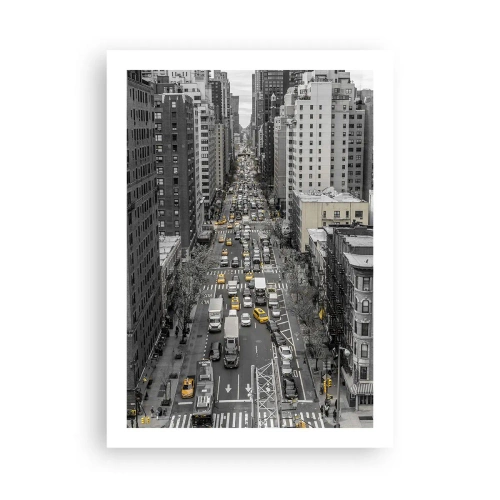 Poster - New Yorks leven - 50x70 cm